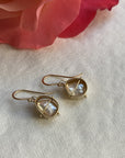 Captured Biwa Pearl Drop Earrings
