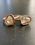 Captured Biwa Pearl Ring