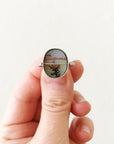Captured Dendritic Agate Ring