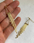 Fringe Chandelier Earrings
