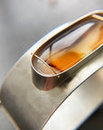 Captured Montana Agate Hinge Bracelet