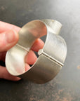 Captured Montana Agate Hinge Bracelet