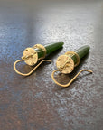 Jade Torpedo Earrings