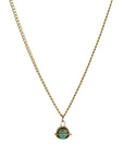 Captured Lightning Ridge Opal Pendant