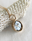 Captured Tahitian Keshi Pearl Necklace