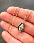 Captured Tahitian Keshi Pearl Charm