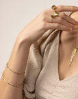 Rivet & Ring Bangle