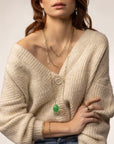 Hand Hammered Links Necklace