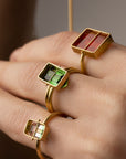 Captured® Carnelian Ring
