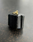 Black Tourmaline Bead Pendant