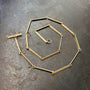 Hammered Bar Chain