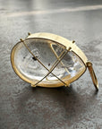 enhydro quartz, 18k gold pendant, one of a kind jewelry, fine jewelry, hilary finck jewelry, captured collection, handmade jewelry, unique jewelry.
