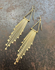 Fringe Chandelier Earrings