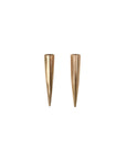spike studs, spike jewelry, gold earrings, gold spikes, hilary finck jewelry, handmade jewelry, fine jewelry, edgy jewelry, luxury jewelry, gold jewelry.