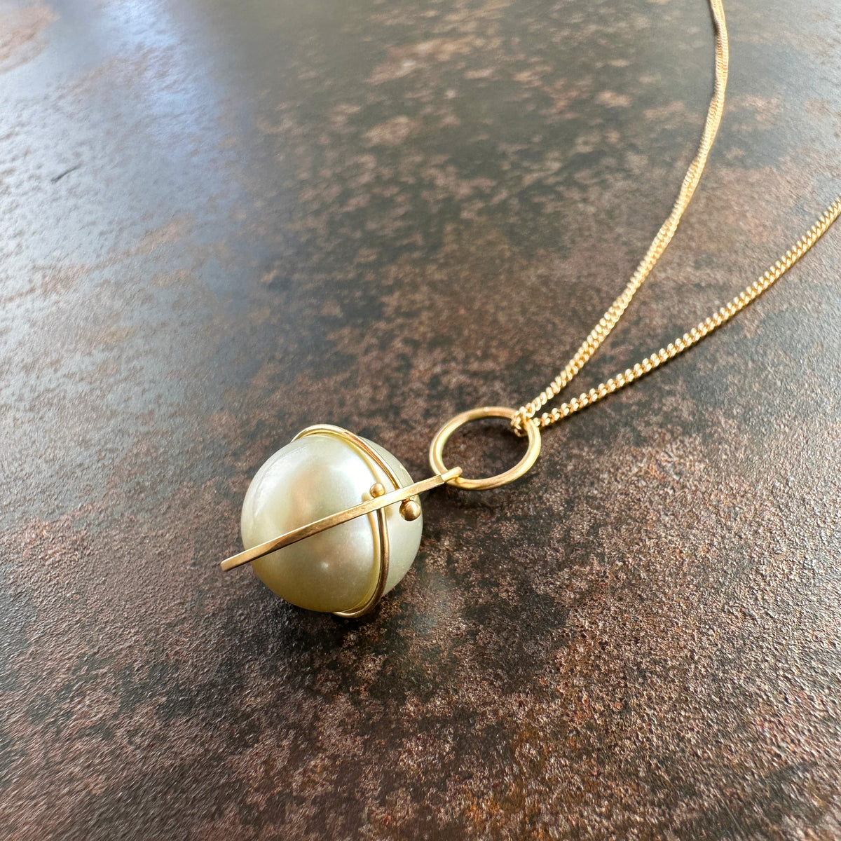 tahitian pearl necklace, pearl necklace, pearl jewelry, gold necklace, 14k gold necklace, gold jewelry, hilary finck jewelry, fine jewelry, unique jewelry.