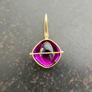 Captured Amethyst Pendant