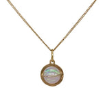 Captured Blue Moon Opal Orb Charm