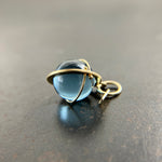 Captured London Blue Topaz Orb