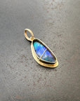 Captured Australian Boulder Opal Charm