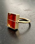 Captured® Carnelian Ring
