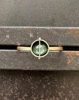 Captured Cat's Eye Tourmaline Ring