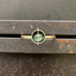 Captured Cat's Eye Tourmaline Ring