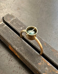 Captured Cat's Eye Tourmaline Ring