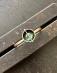 Captured Cat's Eye Tourmaline Ring