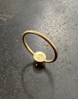 Captured Cat's Eye Tourmaline Ring