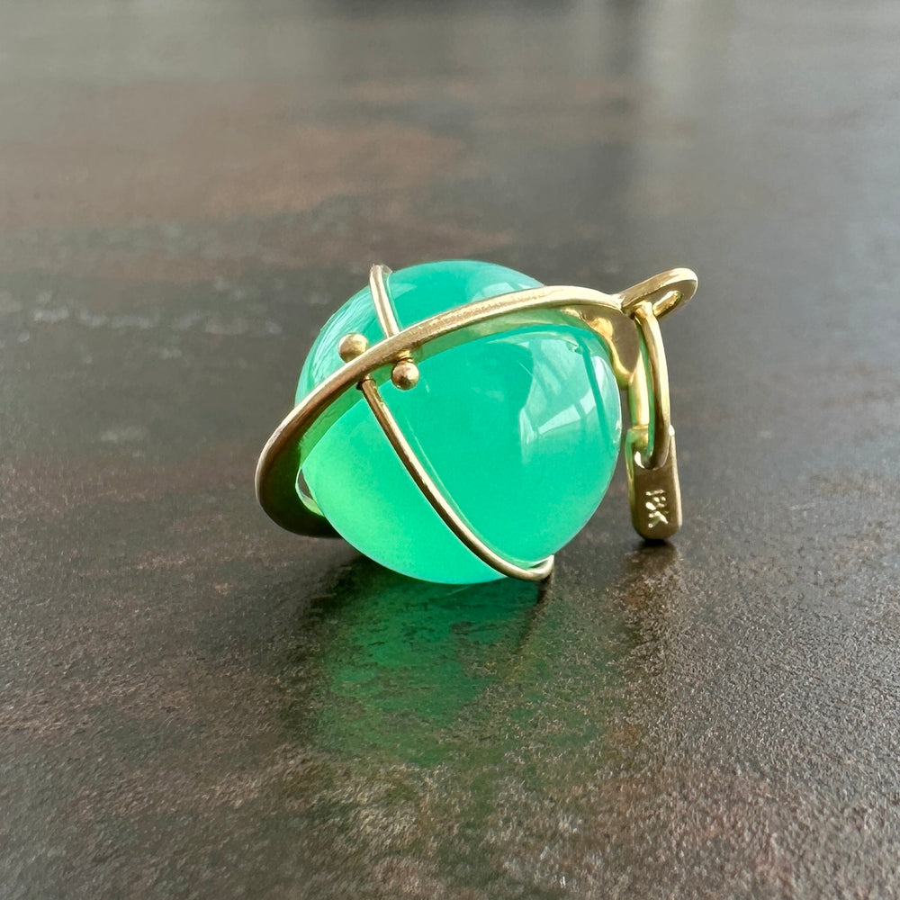Captured® Chrysoprase Orb Pendant – hilaryfinck.com