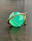 Captured® Chrysoprase Orb Pendant