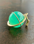 Captured® Chrysoprase Orb Pendant