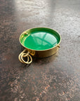 chrysoprase, pendant, necklace, one of a kind necklace, fine jewelry, 18k gold necklace