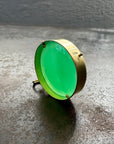 chrysoprase, pendant, necklace, one of a kind necklace, fine jewelry, 18k gold necklace