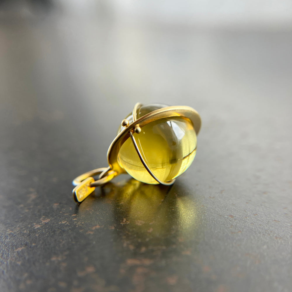 Captured Citrine Orb