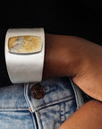 Dendritic Agate Cuff Bracelet