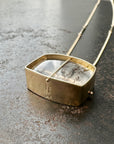 Captured Dendritic Quartz Necklace