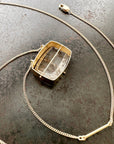 Captured Dendritic Quartz Necklace