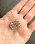 Captured Dendritic Quartz Necklace
