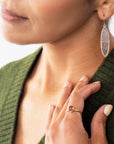 Captured® Mahenge Garnet Ring