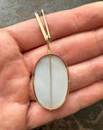 Captured Dendritic Agate Necklace