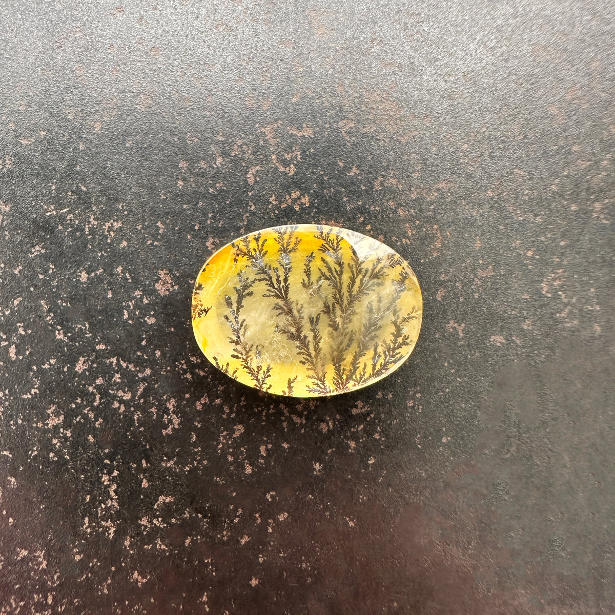 Yellow Ombre Dendritic Quartz