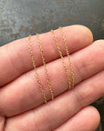 Elongated Cable Chain
