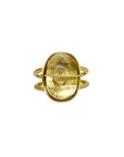 Captured Enhydro Ring - 18k Gold