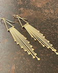 Fringe Chandelier Earrings