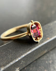 Captured® Mahenge Garnet Ring