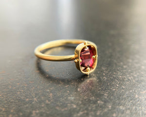 Captured Mahenge Garnet Ring