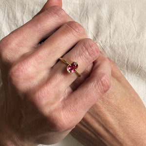 Captured Mahenge Garnet Ring