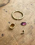 Captured® Mahenge Garnet Ring