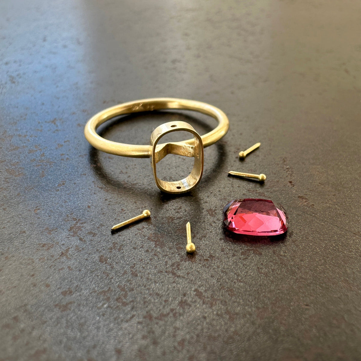 Captured® Mahenge Garnet Ring